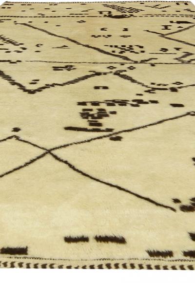 Doris Leslie Blau Collection Tribal Design Moroccan Style Handmade Wool Rug