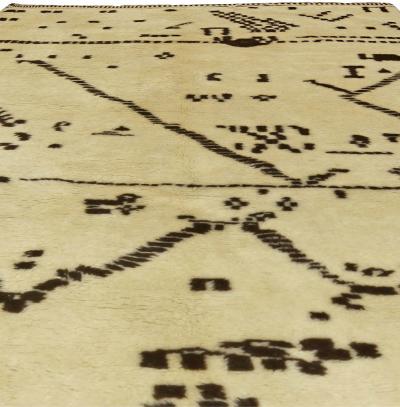 Doris Leslie Blau Collection Tribal Design Moroccan Style Handmade Wool Rug