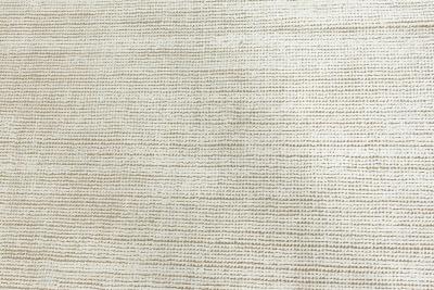 Doris Leslie Blau Collection White and Gold Handmade Wool and Silk Rug