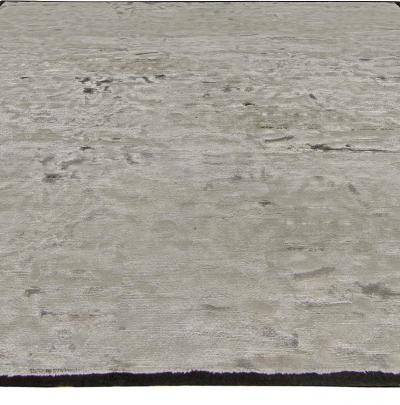 Doris Leslie Blau Collection high quality Modern Gray Handmade Wool Rug