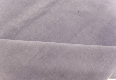 Doris Leslie Blau Oversized Solid Smoky Amethyst Handmade Mohair Modern Rug