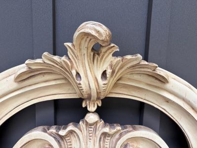Dorothy Draper Amazing Hollywood Regency Kingsize Headboard Scroll Dorothy Draper