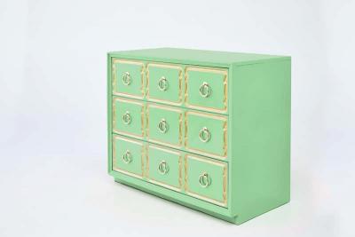 Dorothy Draper Authentic Dorothy Draper Espana Chest in Neo Mint
