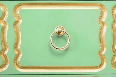 Dorothy Draper Authentic Dorothy Draper Espana Chest in Neo Mint