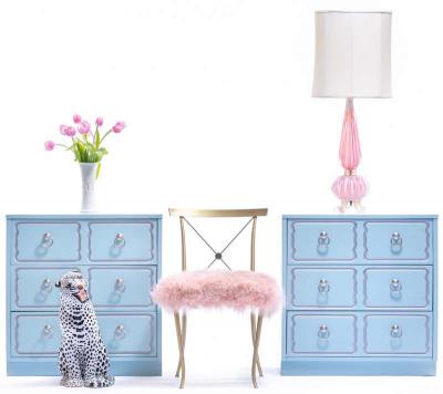 Dorothy Draper Dorothy Draper Espa a Style Pair of Nightstands Customizable in Any Color