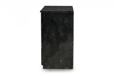 Dorothy Draper Dorothy Draper Mid Century American Black and Gold Painted 3 Drawer Chest