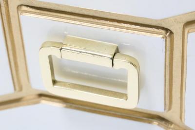 Dorothy Draper Dorothy Draper Viennese Collection Ivory Chest with Gold Incised Drawers