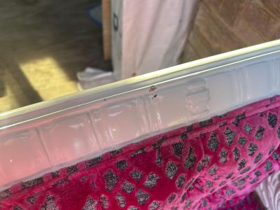 Dorothy Draper Gorgeous Hollywood Regency Antique Swan Bench Cut Velvet Upholstered