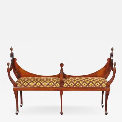 Dorothy Draper Hollywood Regency Dorothy Draper Double Settee Bench