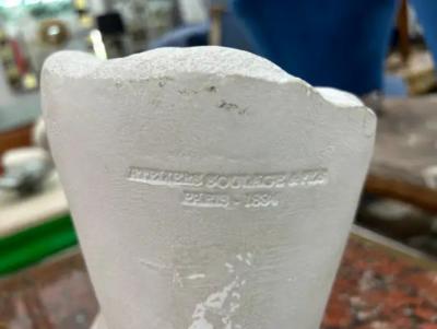 Dorothy Draper Large French Neoclassical Style Plaster Foot Sculpture