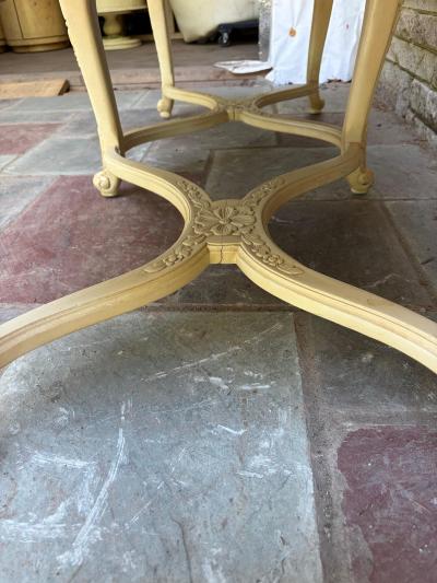 Dorothy Draper Lovely French Provincial Bench Louis XV Cabriole Legs