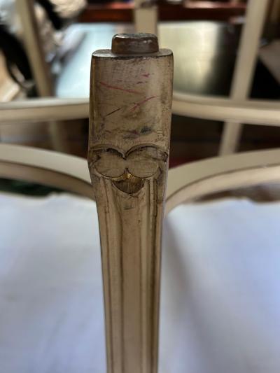 Dorothy Draper Lovely French Provincial Louis XV Style Painted Wood Bench Dorothy Draper