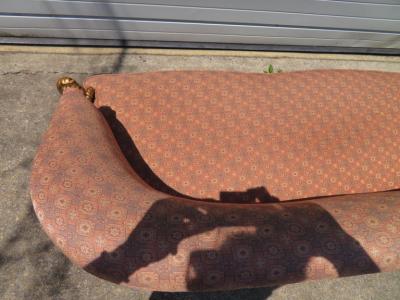 Dorothy Draper Magnificent Rope and Tasseled Gilded Sofa Regency Modern Dorothy Draper Style