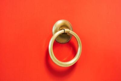 Dorothy Draper PAIR OF DOROTHY DRAPER ESPANA CABINETS FOR HERITAGE HENREDON