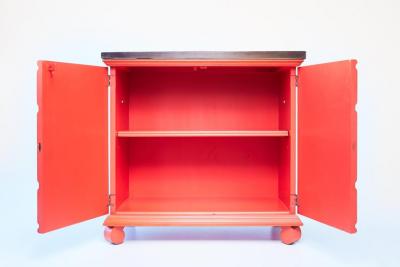 Dorothy Draper PAIR OF DOROTHY DRAPER ESPANA CABINETS FOR HERITAGE HENREDON