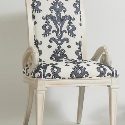 Dorothy Draper Pair Of Dorothy Draper Style Armchairs