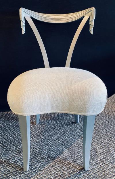 Dorothy Draper Pair of Dorothy Draper Grosfeld House Side Chairs Mid Century Modern