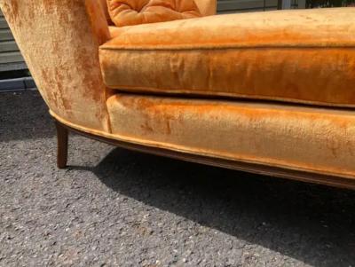 Dorothy Draper Sensational Petite French Provincial Chaise Lounge Mid Century