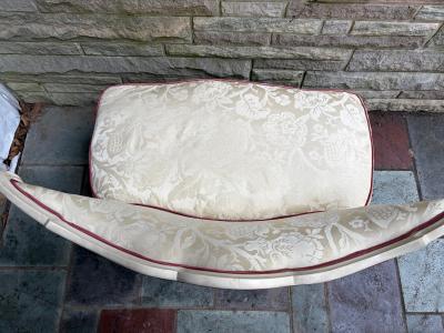 Dorothy Draper Stunning Hollywood Regency French Dorothy Draper Style Slipper Chair