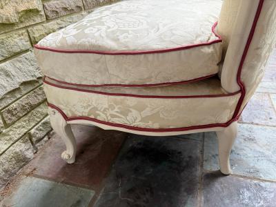 Dorothy Draper Stunning Hollywood Regency French Dorothy Draper Style Slipper Chair