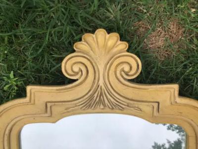 Dorothy Draper Wonderful Pair Tall French Provincial Wall Mirrors Hollywood Regency