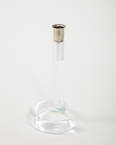 Dorothy Thorpe Set of 5 Dorothy Thorpe Lucite Candlesticks