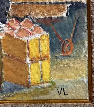 Dorothy Van Loan Under the El painting by Dorothy Van Loan American 1904 1999 