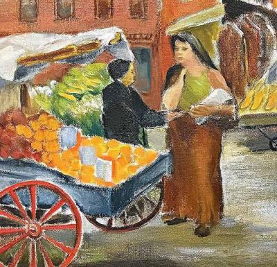 Dorothy Van Loan Under the El painting by Dorothy Van Loan American 1904 1999 