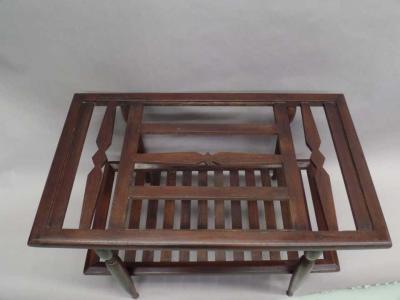Double Level French Colonial Cocktail Table French Indochina 1930