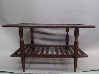 Double Level French Colonial Cocktail Table French Indochina 1930