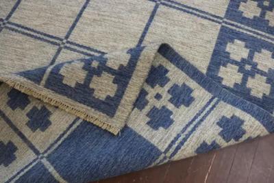 Double Sided Swedish Kilim Rug 5 x 75 