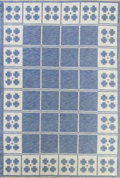 Double Sided Swedish Kilim Rug 5 x 75 