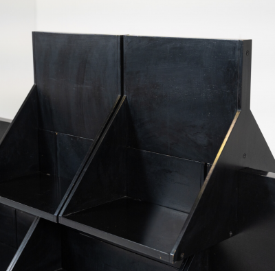 Double sided Bookcase Uno sullaltro by Ugo La Pietra 1968