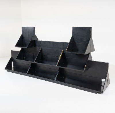 Double sided Bookcase Uno sullaltro by Ugo La Pietra 1968