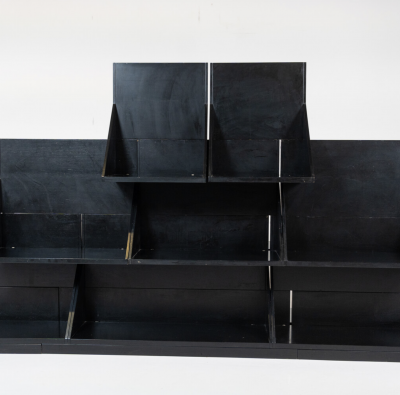 Double sided Bookcase Uno sullaltro by Ugo La Pietra 1968