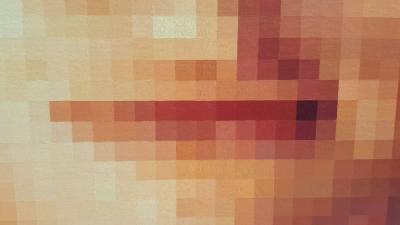 Douglas Leon Cartmel Areil in Candle Light by Douglas Leon Cartmel Contemporary Oil Painting on Linen