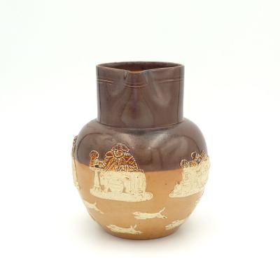 Doulton Bargeware Pitcher England 19th century