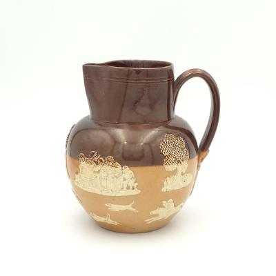 Doulton Bargeware Pitcher England 19th century