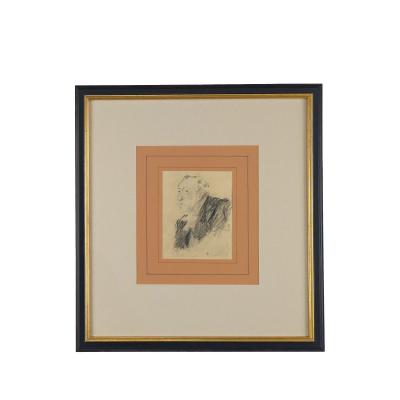 Drawing of a Man England circa 1900