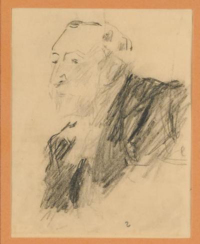 Drawing of a Man England circa 1900