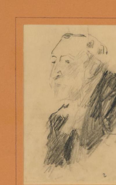 Drawing of a Man England circa 1900