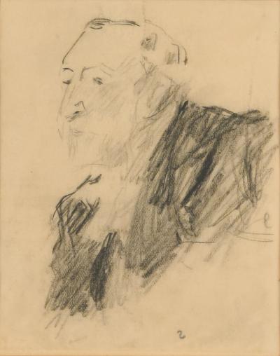 Drawing of a Man England circa 1900