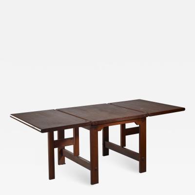 Drop leaf dining table Dutch design