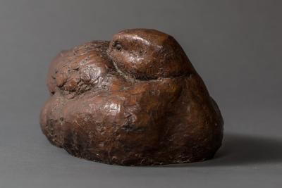Dry Lacquer Sculpture of a Duck
