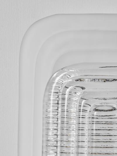 Dual Textures Murano Glass Wall Sconce