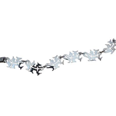Duane Maktima Lizard link braceletsilver