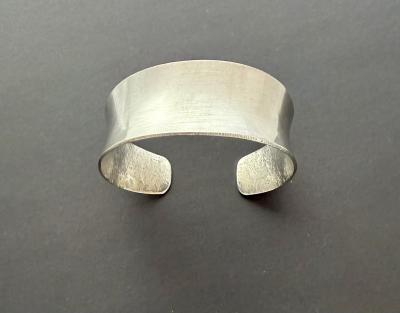 Duane Maktima Polished Silver cuff silver by Duane Maktima