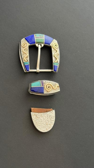 Duane Maktima belt buckle ranger set 2026 14 kt gold