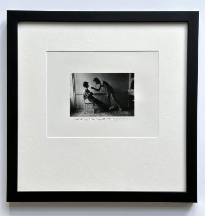 Duane Michals Framed Editioned Photograph Homage to Cavafy Series by Duane Michals
