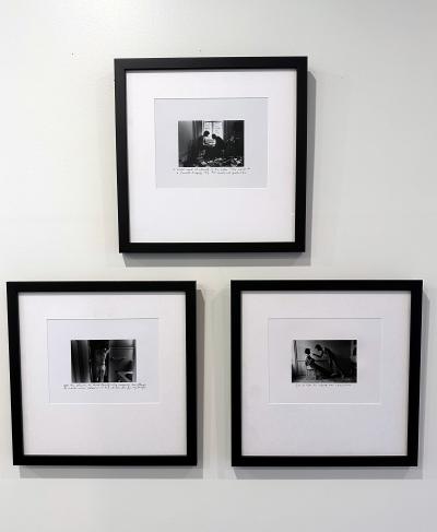 Duane Michals Framed Editioned Photograph Homage to Cavafy Series by Duane Michals